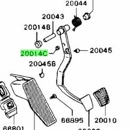 clutch pedal bushing mitsubishi lancer itlog pizza cedia evo