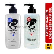MANDOM Long Keep Hair Gel With Pump, 350g