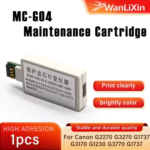 For Canon G2730 G1730 G3770 G4770 G2770 G1737 Maintenance box Chip reset Compatible MC-G04 Maintenan
