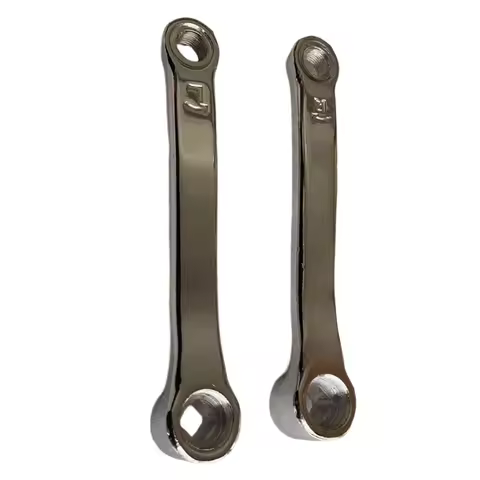 For M14 Pedals Exercise Bike Crank Indoor Cycling Repair 152mm Workout Replacement Crank Arm Steel C