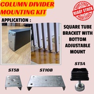 ❤️‍🔥Timber Tube Mounting Kit❤️‍🔥Square Tube Bottom Adjustable Stand Square Tube Bracket Tube Compone