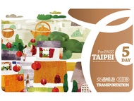 台北-北北基好玩卡| 交通暢遊五日券(商品兌換券)