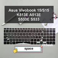 Asus Keyboard Cover Vivobook S15 K513E S533E S533 A513E M513 M513U S530U S5600 Vivobook 15.6 Keyboard Protector Laptop