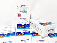 KAMAGRA Ajanta 100mg Oral jelly Sildenal 1 week Combipack 7 Assorted Flavours Made in India 2025 Expiry Date