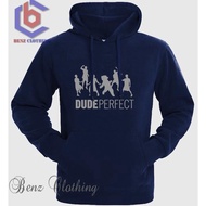 Dude Perfect 1 Outerwear Hoodie Jacket for Men and Women Plain Print Fleece Jumper