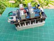แผงวงจรอิเล็กทรอนิกส์ Modul ขยายเสียง รุ่น TR07-V1  ขนาน TR 6 คู่ ไดร์สองชั้น