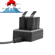 [Direct from Japan]
AKASO Action Camera Brave7 LE Charger with 2 x 1350mAh Batteries and USB Cable I