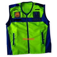 Police Vest | Traffic police vest l Traffic police vest Taslan material Cod available