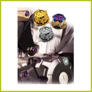 ✷ ♗ ✑ ORIGINAL YAMAHA MIO SOUL I 125/125S TITANIUM BOLT Cap Crew Nut Universal 30 Pcs Set Motorcycl