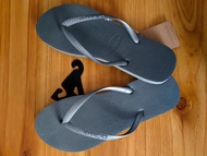 Havaianas Thong Slippers for Women Summer Brand Sandals Anti-Slippery Roman Style Flat Heel Pure Col