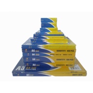 Combo set of laminated paper includes: ID card, Driver's license, A6 size, A5 size, A4 size