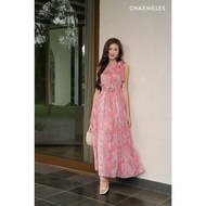 CHARMILLES SN dress, bow shoulder, bow waist - 26MD157BO