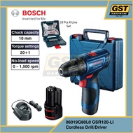 Bosch Cordless Drill Impact GSR 120-LI Professional Impact Drill Bosch Drill Cordless Bosch