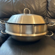 Fissler Profi Wok 35cm 鍋連蒸架