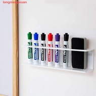 LANGMENGXUAN Whiteboard Marker and Eraser Holder, Household 6 Slot Marker Pens Holder, Multifunction