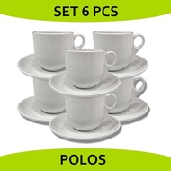 1 Set of 6 Kopitiam Cups/Coffee Cups/Coffee Cups/Coffee Cups
