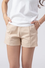 DP Women | Plain Beige Short Pants - CS9260