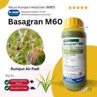 BASF Basagran M60 1L Racun Rumpai Rumput Keladi Agas / Racun Keladi Air / Racun Rumput Air Herbicide