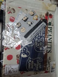 Peanuts Snoopy 筆袋/銀包套裝