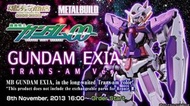 METAL BUILD Gundam Exia Trans-Am 能天使高達機動戰士 高達00 Exia 三紅