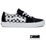 VANS SK8 LOW BLACK CHECKERBOARD (สินค้ามีประกันแท้)