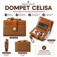 Celisa Wallet BAELLERRY ShortWanita WA1295B7 Slot CardELEGAN WA1295B7 Zipper Coin Fold