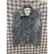 Daniela bizzi Distressed Jacket Vest Made In Italy