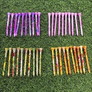 New Wooden Ball Tee Golf Spike 70mm/83mm Painted/ball Spike/golf Tee Ball Support T