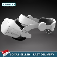 Oculus Quest 2 Halo Strap Accessories, Upgraded Elite Strap, Adjustable Forehead VR Head-strap, Impr