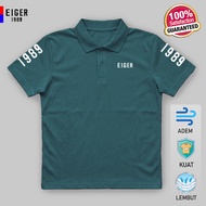 T-Shirt Eager 1989 Vintage Men's Mountain CollarPOLO