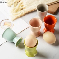 Hmjqq Ceramic egg cup Candy color creative egg cup for kitchen Egg cup breakfast egg party supplies 