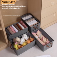rays storage box under desk storage Large Capacity Foldable Clothes Storage Box with Lid Clothes Org