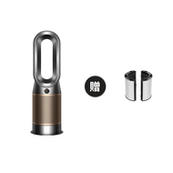 《dyson 贈濾網兩顆》三合一甲醛偵測涼暖空氣清淨機 HP09 鎳金色