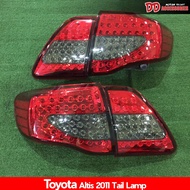 ไฟท้าย altis 2008 2009 2010 สี แดงดำ หรี่เบรค led นอกนั้นใช้ขั่วเดิมหลอดเดิม