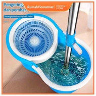 RumahHent Spin Mop / Spin Mop Cloth/Super MOP Magic MOP/ Automatic Wring Floor Mop 360 Automatic Mop