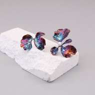 芹葉福祿桐葉 純銀耳環 18K鍍金耳環 珍珠耳環 鑽石耳環 三色