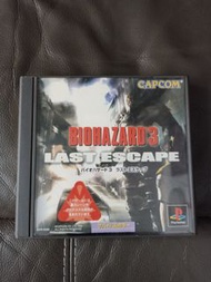 PS1 Biohazard 3 Last Escape 生化危機 日版 PS3 主機可玩