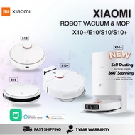 【OFFICIAL WARRANTY】Xiaomi X10+ / E10 / S10 / S10+ Robot Vacuum | Self-dusting Vacuum | Mopping &amp; Vacuum Robot