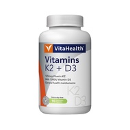 VITAHEALTH VITAMINS K2 + D3 90'S