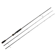 M/MH 2ปลายเบ็ดตกปลายาว2.1ม.-3.6ม. 12-25LB คาร์บอนแข็งเต็มตัวคันเบ็ดหมุนเบ็ดตกปลายืดหยุ่นได้/การตกปลา