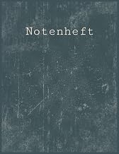 Notenheft: Notenheft / 120 Seiten / 8,5x11 Zoll (21,59 x 27,94) / Soft Cover / Notizbuch mit leeren 