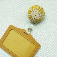 Lovely【日本布】獅子王伸縮扣環 +卡套、悠遊卡、證件套