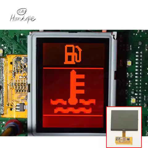 Dashboard LCD Display for Audi A3 A4 A6 VDO Group Instrument Cluster Pixel Fail Repairing VW LCD Scr