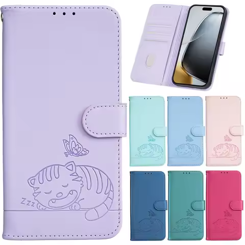Realme C85 C71 C75 C67 C65 C63 P4 Leather Phone Case for Realme 15 14 13 12 Pro Plus 15X 14X Cases K