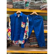 Ready set baju + Celana asli Indonesia