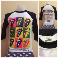 BAJU ROLLING STONES LIDAH 9 BAND 3Q