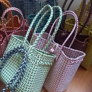 JL BAG Mix color and Size LIMITED - BANBON TOTE BAG HAND BAG beg Bakul bag Anyaman - Indonesia