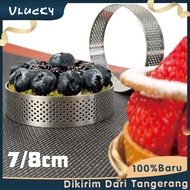 Perforated Pie Ring Stainless 304 7/8cm Round Tart Cake Mold