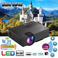 UNIC UC46+ Wifi Wireless 1080P HD Projector Home Theater for Iphone Android PC C