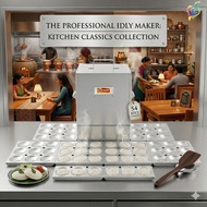54 Cavity Aluminium Idli Maker Commercial Steamer Heavy Duty Gas Stove Compatible Idly Cooker Steame